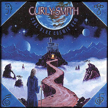 Cool Blue Cosmic Gem - Curly Smith